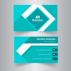 Corporate Business card Template. Creative & Abstract Template