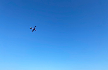 Blue skies on a summer day 