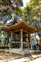 A belfry of Komyo-ji temple in Kato, Hyogo, Japan