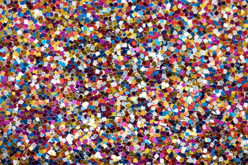 Colorful glitter textured background abstract