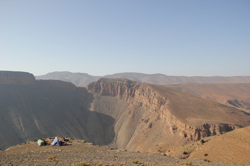 mountain landscape , imilchil Morocco 