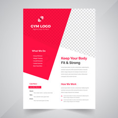 Flyer design layout template in A4 size. Corporate Concept.	