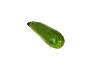 zucchini isolated on white background
