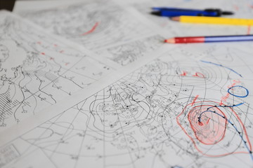 Weather map