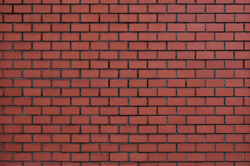 Red brick wall