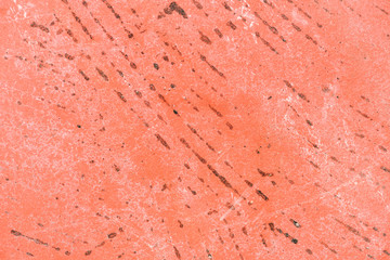 Orange stained fabric background