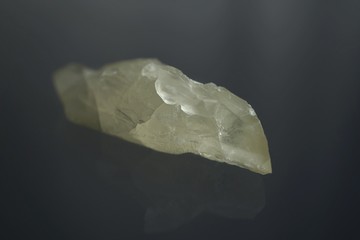 crystal of mineral stone