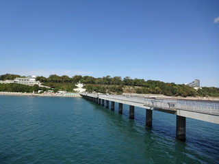 Fototapeta premium Burgas - Bulgarian resort with a wonderful beach