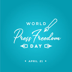 World Press Freedom Day Vector Design Illustration