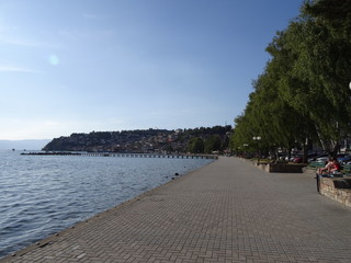 Ohrid is a very beautiful ancient city in Macedonia