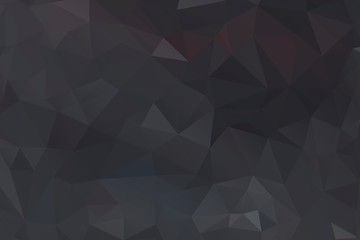 Black polygon textured background