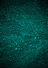 Rain drops on a window