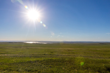 Valley of the Ural river, republic Bashkortostan, Russia