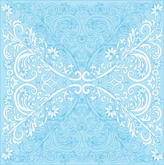 light blue square decorated background