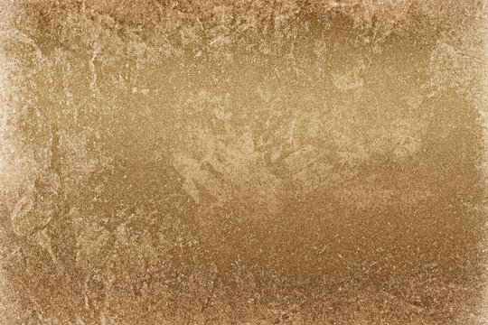 Gold cement wall texture