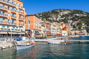 Villefranche-sur-Mer, port de la Sant&eacute;
