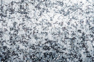 Silver metallic textured background