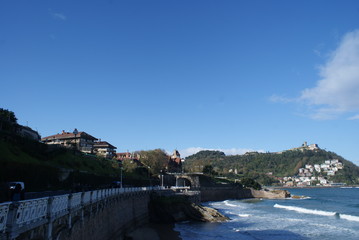 The Terrible Mediterranean Sea in San Sebastian, Spain