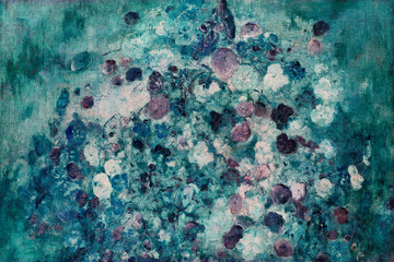 Beautiful flower watercolor backdrop