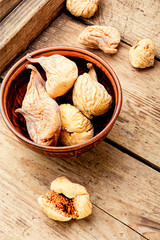 Delicious dried figs