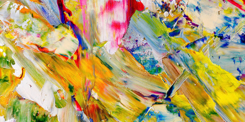 Colorful abstract background wallpaper. Modern motif visual art.  Mixtures of oil paint. Trendy hand painting canvas. Wall decor and Wall art prints Idea.  3D Texture.Colorful abstract 