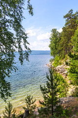 Turgoyak lake, Chelyabinsk region, Russia