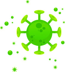 covid-19 vektor 10 eps, coronavirus