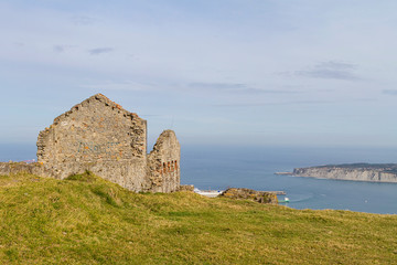 Santurtzi and Getxo towns view from Serantes mountain
