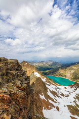 Alpine water reservoirs - Finstertalspeicher