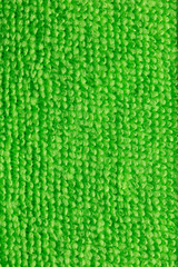 Green fabric as an abstract background.