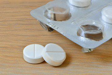 two tablets on the table