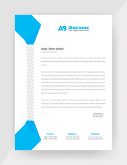 Unique style Business letter head templates for your project design.

