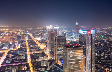 Obraz premium Frankfurt Skyline