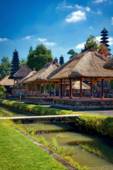 Fototapeta premium Taman Ayun (Beautiful Garden) Temple, Bali, Indonesia, one of Bali's famous Hindu temples