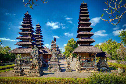 Taman Ayun (Beautiful Garden) Temple, Bali, Indonesia, one of Bali's famous Hindu temples