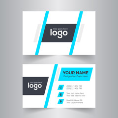 Abustrat Corporate Business card Template Design.