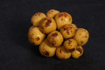 Sweet tasty tropical fruit Langsat