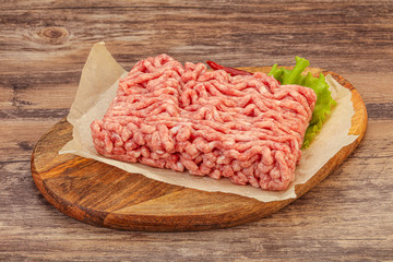 Minced meat - pork and beef