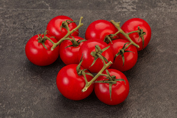 Sweet ripe tasty cherry tomato