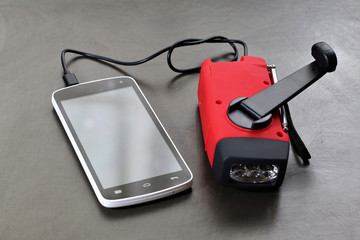 When you're in an emergency situation and don't have an outlet to charge your cell phone, this hand...