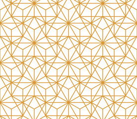 Le motif géométrique avec des lignes. Fond vectorielle continue. Texture blanche et or. Motif graphique moderne. Conception graphique en treillis simple