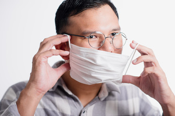 Coronavirus (COVID-19) preventions concept.