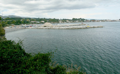 Zakynthos Greek island in the Ionian sea