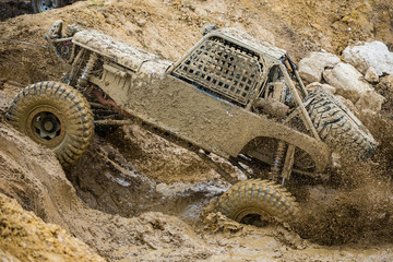 Course de 4x4 extreme en France