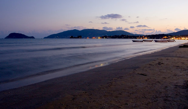 Zakynthos Greek island in the Ionian sea