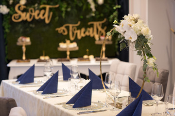 beautiful arrangement for wedding