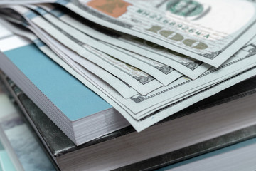 US dollars to lie on the books. Fee for a written book