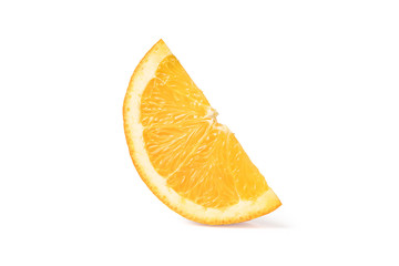 orange isolated include clipping path on white background.stack photo