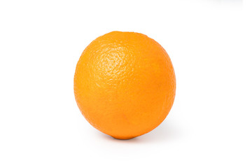 orange isolated include clipping path on white background.stack photo