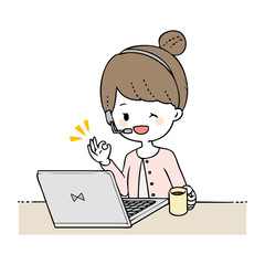 テレワークママOK